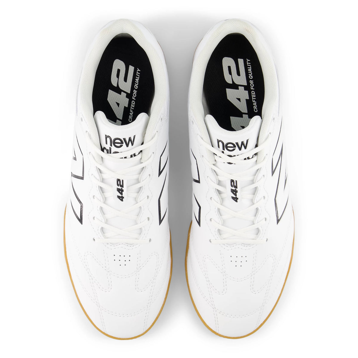 New Balance 442 Team in V3 White with Black