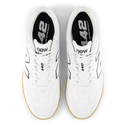 New Balance 442 Team in V3 White with Black