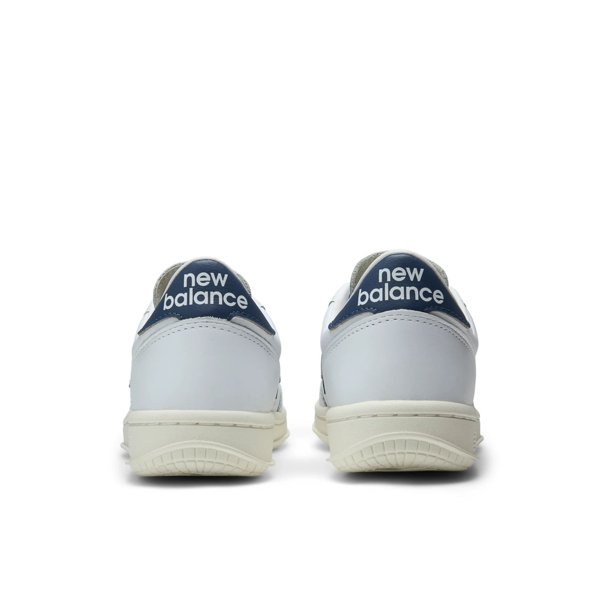 New Balance T500 White with Vintage Indigo