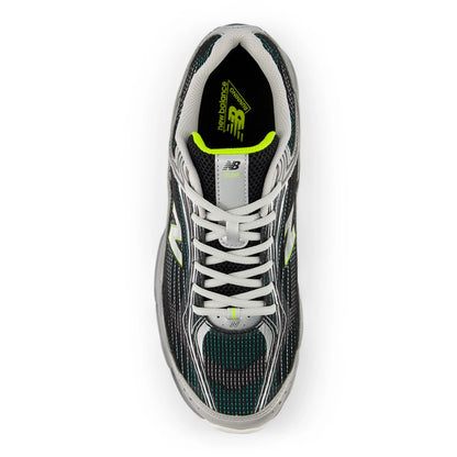 New Balance 509 Silver Metallic with Deep End and Alkaline Green