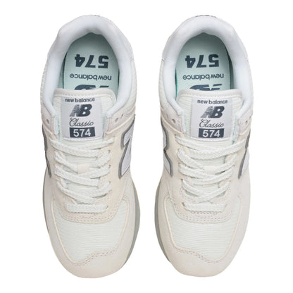 New Balance 574 Angora with White