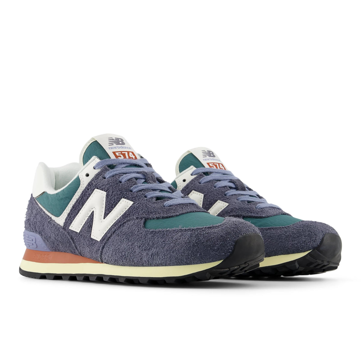 New Balance 574 Dark Arctic Grey with Sea Salt
