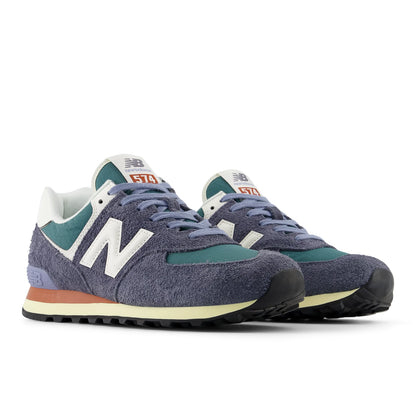 New Balance 574 Dark Arctic Grey with Sea Salt