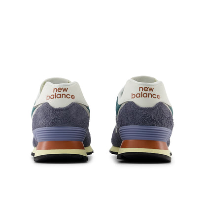 New Balance 574 Dark Arctic Grey with Sea Salt