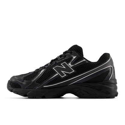 New Balance 740 Black With Silver Metallic Black With Silver Metallic