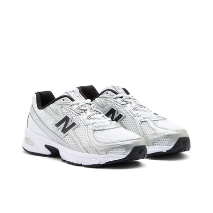 New Balance 740 White With Metallic Silver And Black White With Metallic Silver And Black