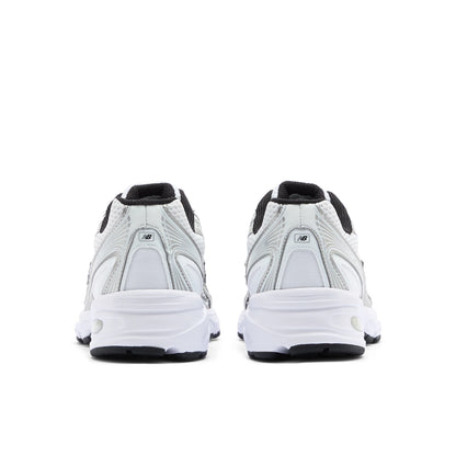 New Balance 740 White With Metallic Silver And Black White With Metallic Silver And Black