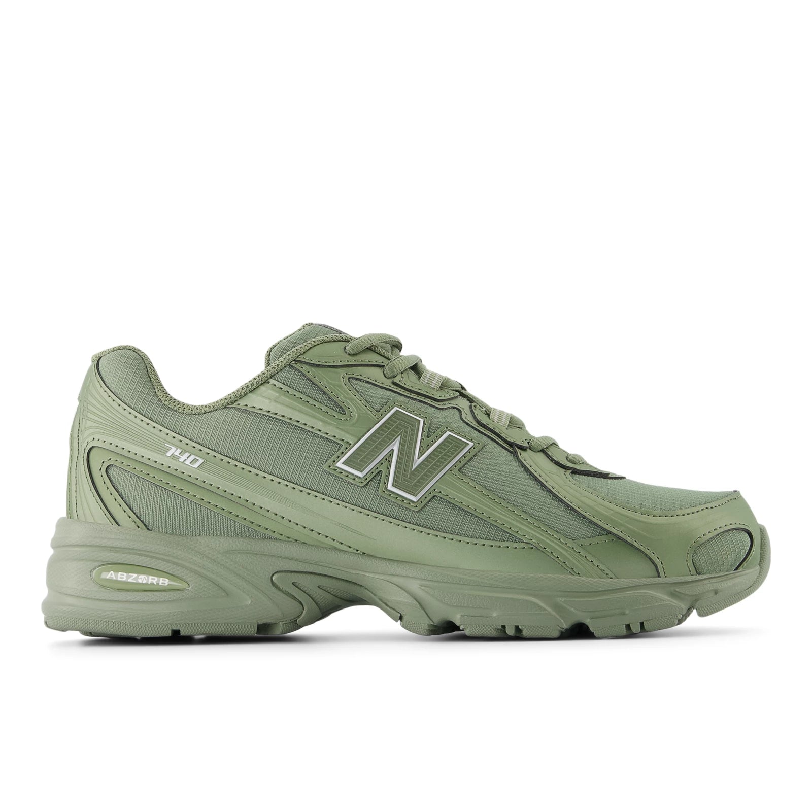 New Balance 740 Dark Olivine With Silver Metallic Dark Olivine With Silver Metallic