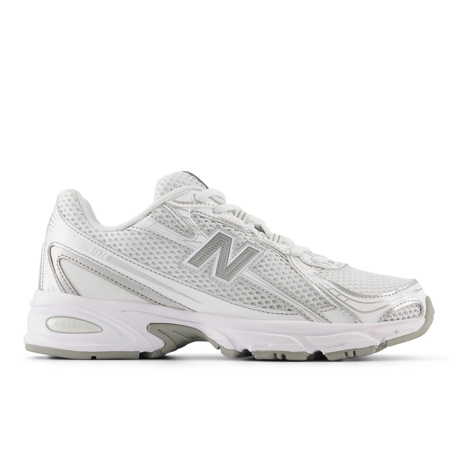 New Balance 740 White With Metallic Silver And Reflection White With Metallic Silver And Reflection