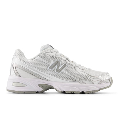 New Balance 740 White With Metallic Silver And Reflection White With Metallic Silver And Reflection