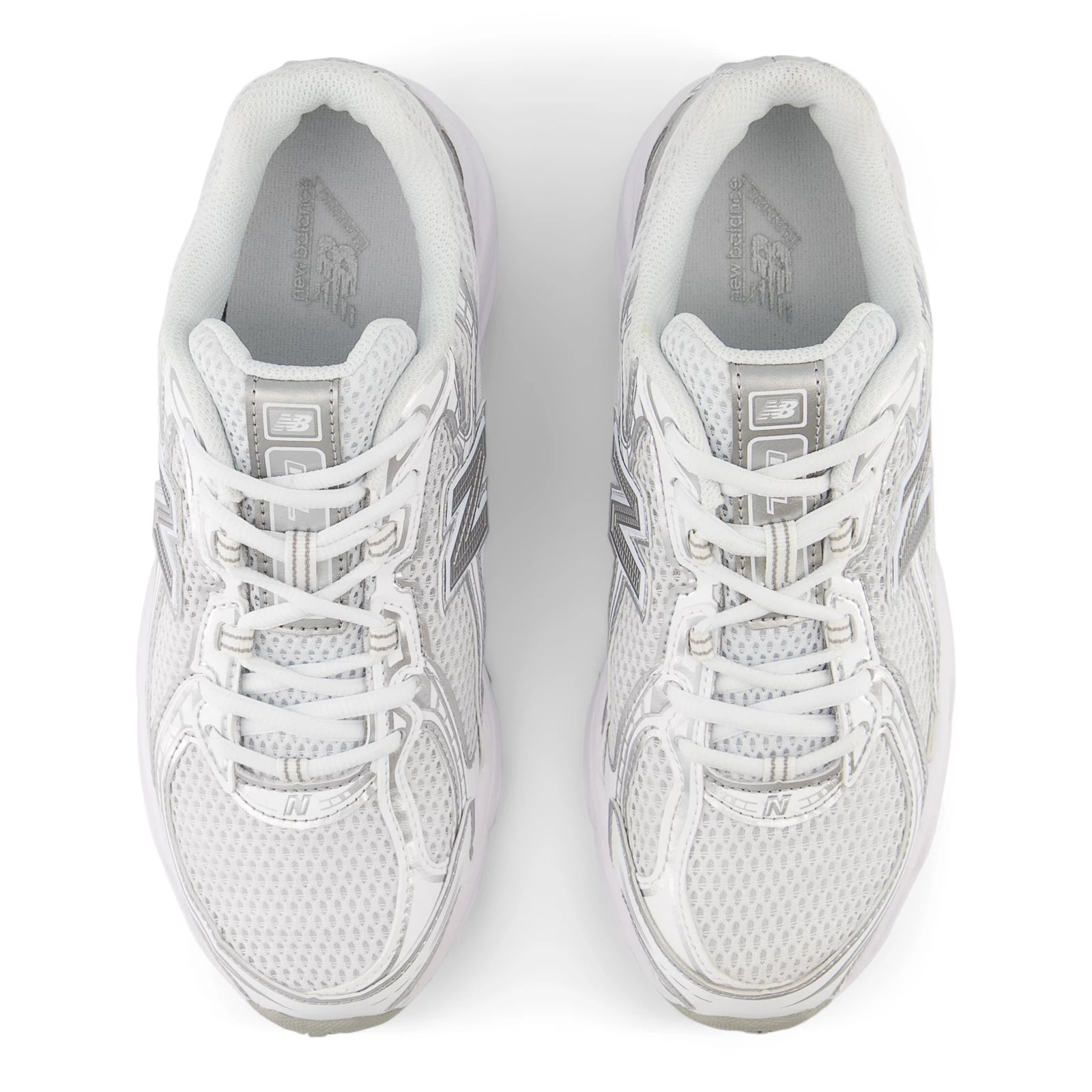 New Balance 740 White With Metallic Silver And Reflection White With Metallic Silver And Reflection