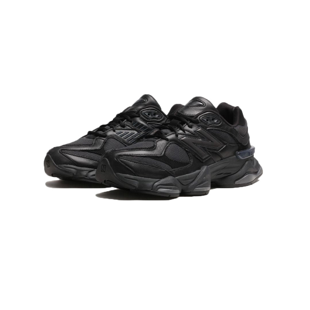 New Balance 9060 Triple Black Leather