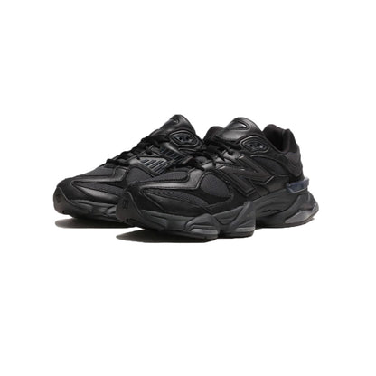New Balance 9060 Triple Black Leather