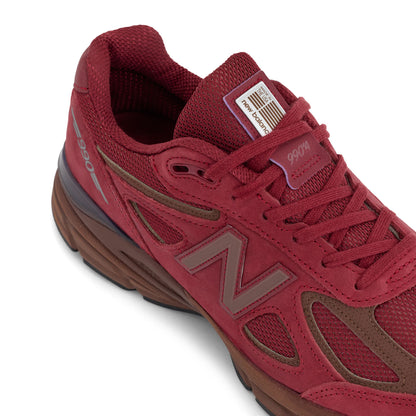 New Balance Made in Usa 990v4 Red
