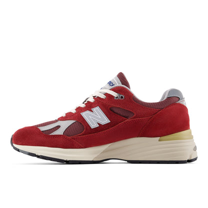 New Balance Made in Uk 991v2 Vintage Sports Red