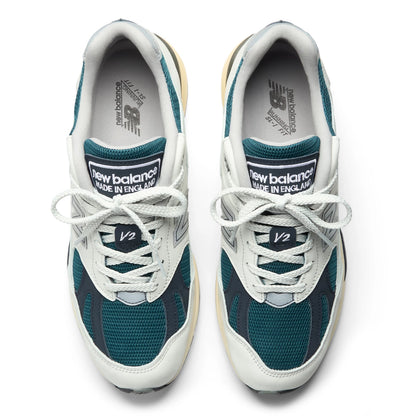 New Balance Made in UK 991v2 Grey with Balsam and Total Eclipse
