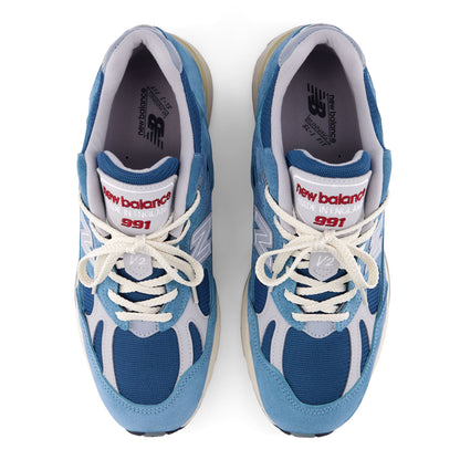 New Balance Made in Uk 991v2 Vintage Sports Blue
