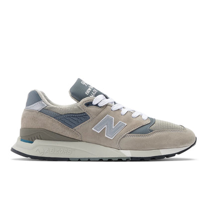 New Balance Made In Usa 998 Core Grey With Silver Grey With Silver