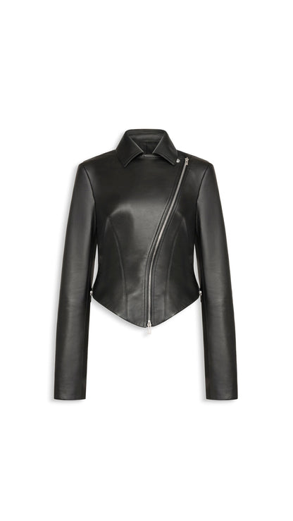 Alaïa Lambskin Biker Jacket