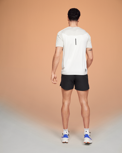 on essential shorts Black