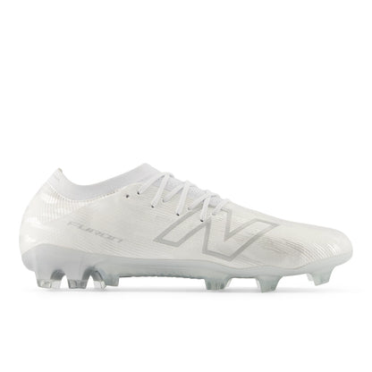 New Balance Furon Elite FG V8 White with Libra and Grey Matter