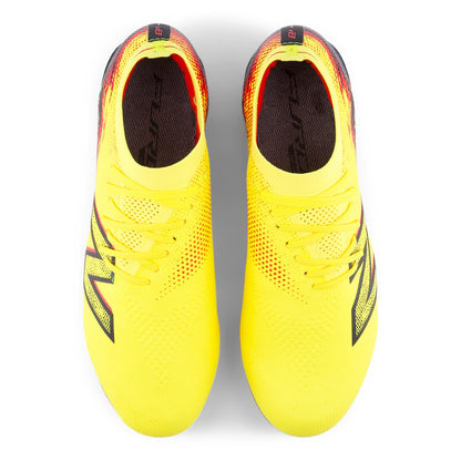 New Balance Furon Women's Elite MG V8 Punch Yellow with Black and Fire Cracker