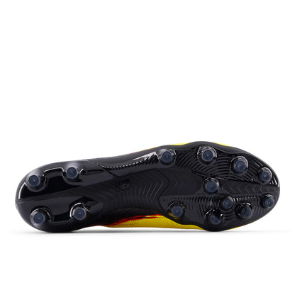 New Balance Furon Women's Elite MG V8 Punch Yellow with Black and Fire Cracker