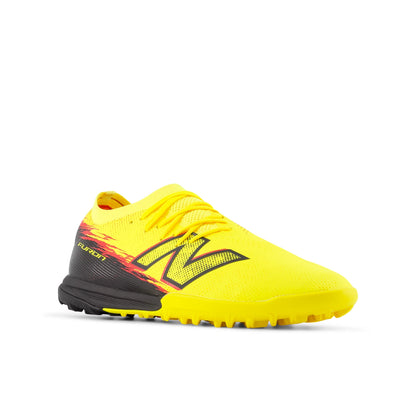 New Balance Furon Elite TF V8 Punch Yellow with Black and Fire Cracker
