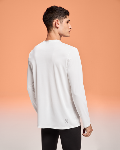 on core long-t Undyed-White
