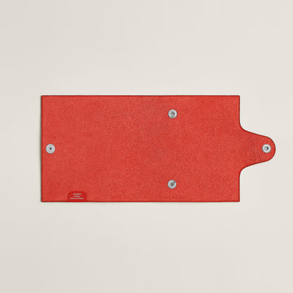  Hermes Ulysse Mini Notebook Cover Orange Field