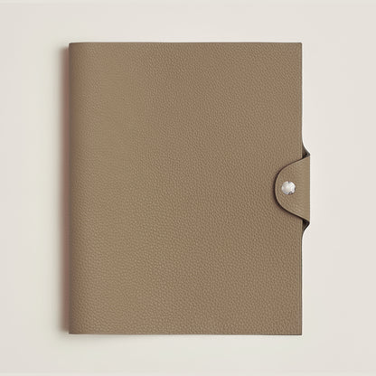  Hermes Ulysse Mm Notebook Cover Beige Marfa