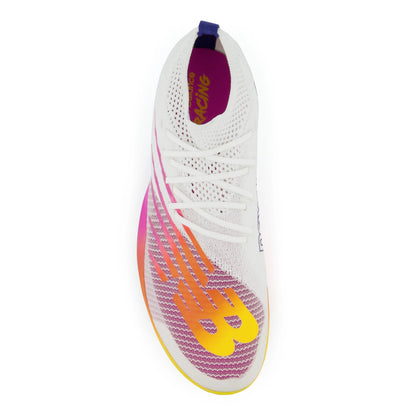 New Balance Fuelcell Supercomp MD-X V2 White with Vibrant Apricot