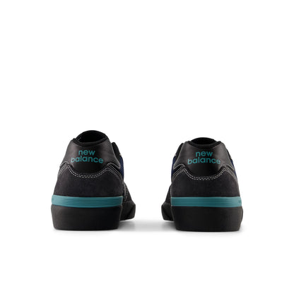 New Balance NB Numeric 574 Vulc Faded Black with Faded Teal