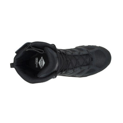 Merrell Men's Moab 3 8" Tactical Zip Waterproof Boot Black