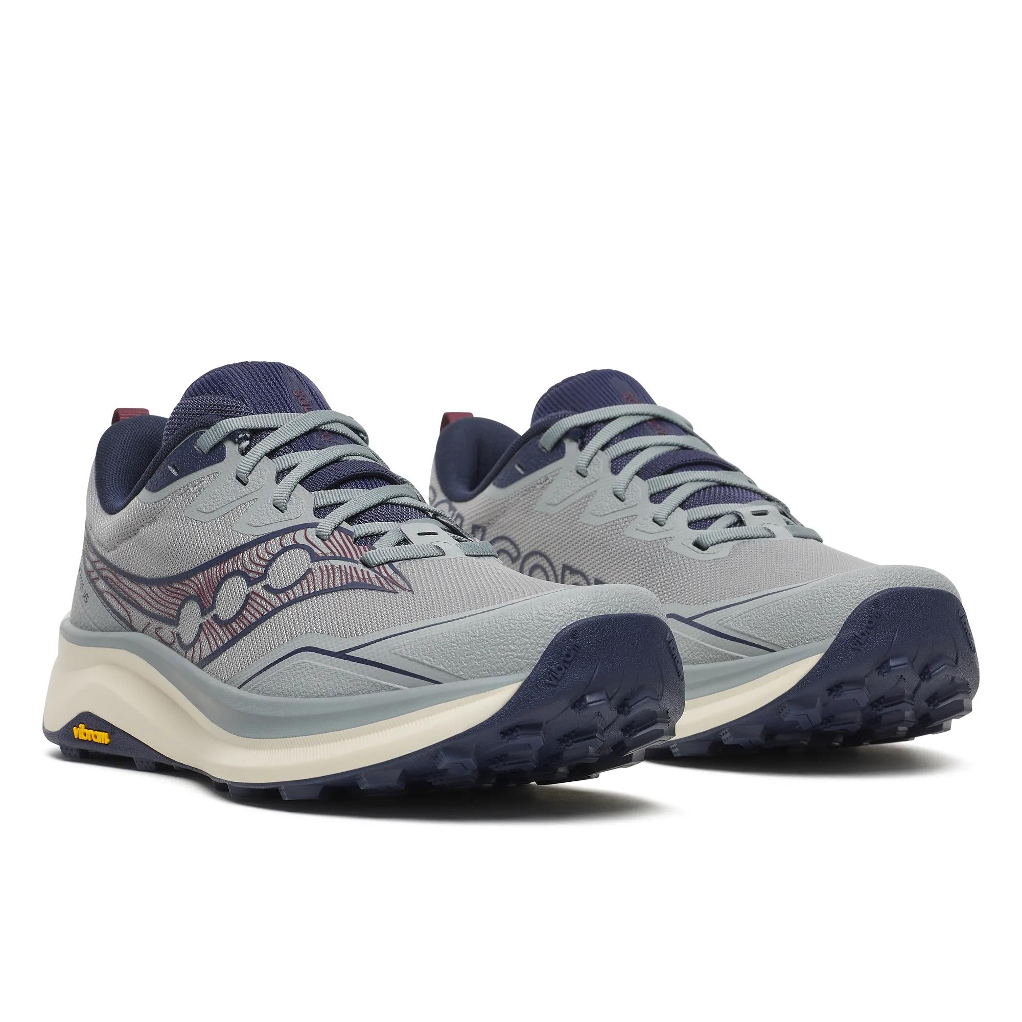 Saucony Men's Peregrine 16 Fossil | Naval