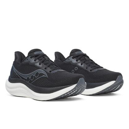 Saucony Women's Triumph 23 Wide Black | White