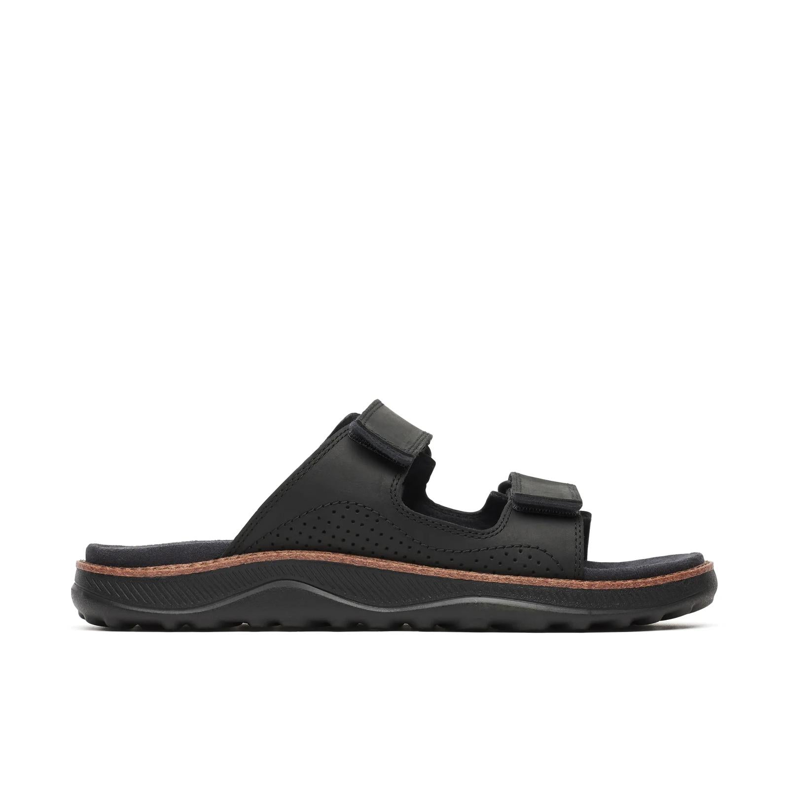 Merrell Men's Cove Leather Slide Black
