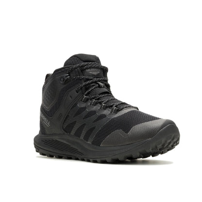 Merrell Men's Nova 3 Mid Tactical Waterproof Boot Wide Width Black/Charcoal