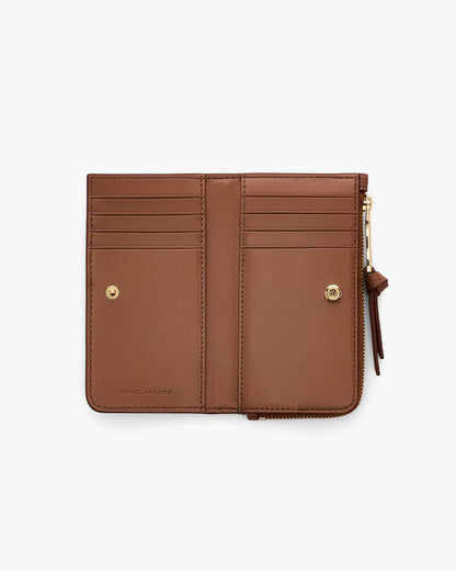 Marc Jacobs The Leather Slim Wallet Argan Oil