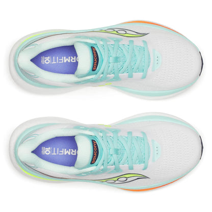 Saucony Women's Triumph 23 White | Aqua