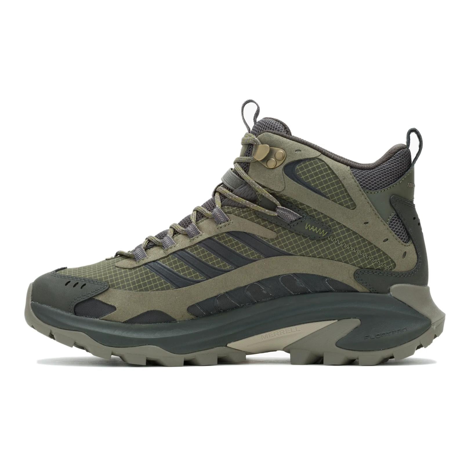 Merrell Men's Moab Speed 2 Mid GORE-TEX Wide Width Olive