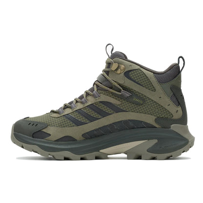 Merrell Men's Moab Speed 2 Mid GORE-TEX Wide Width Olive