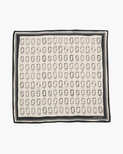 Marc Jacobs J Marc Square Scarf Ivory Multi