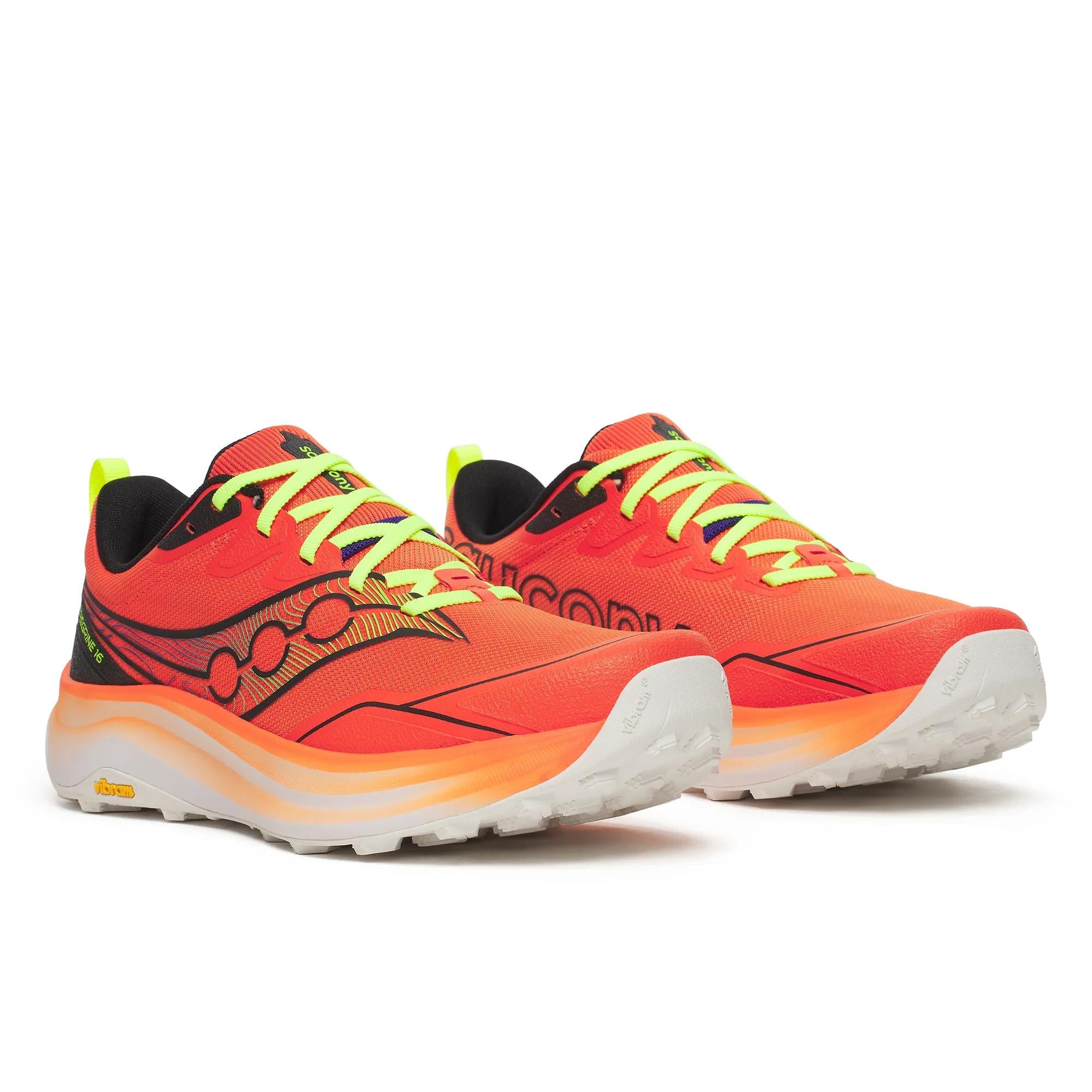 Saucony Men's Peregrine 16 Fire | Black