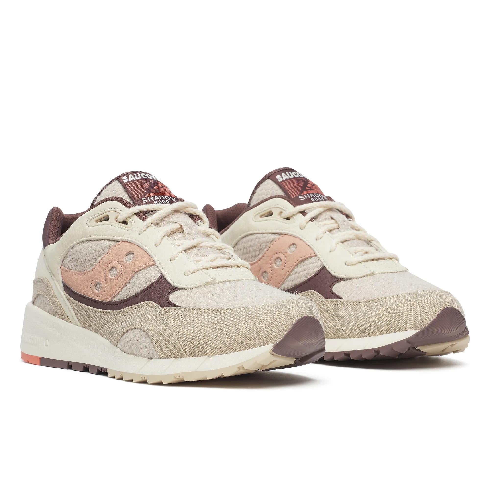 Saucony Shadow 6000 Vegan Beige | Brown