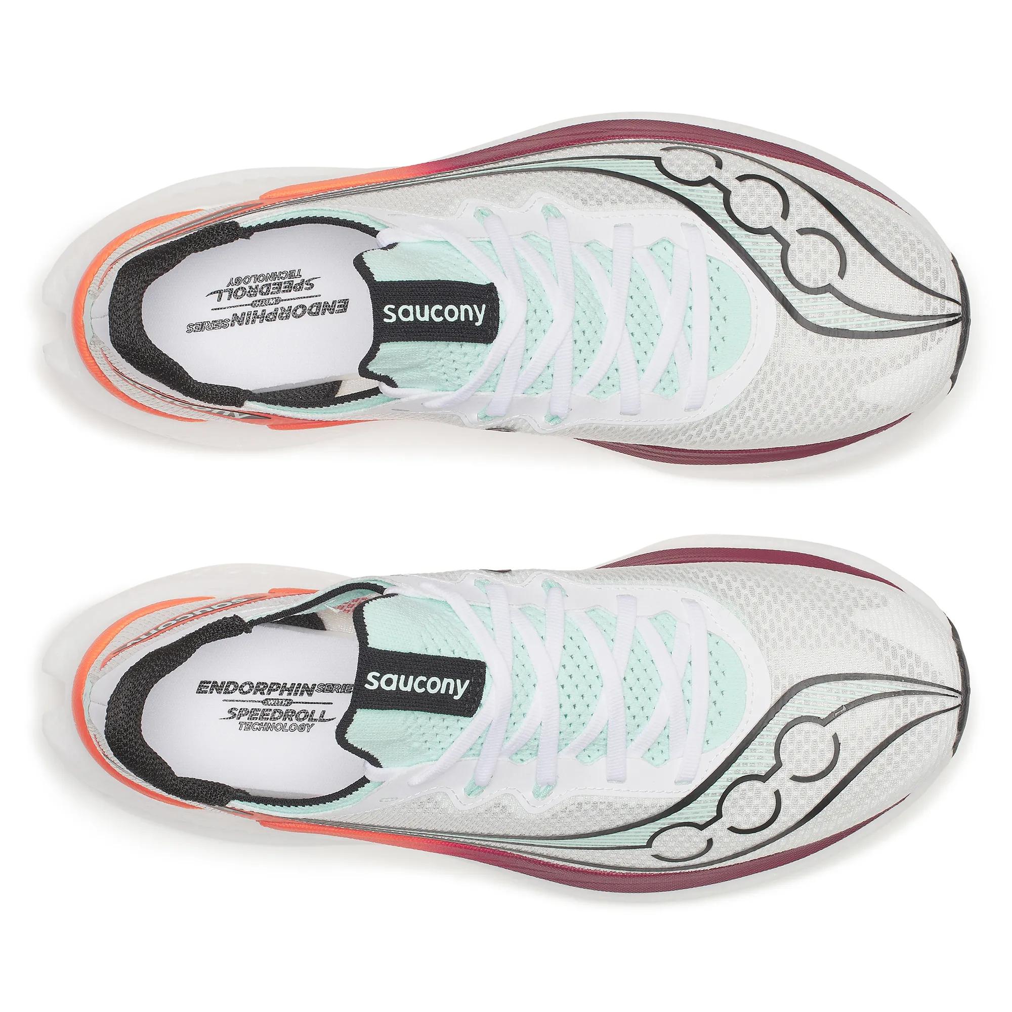 Saucony Men's Endorphin Pro 5 White | Crimson