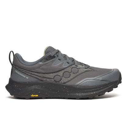Saucony Men's Peregrine 16 Wide Carbon | Black