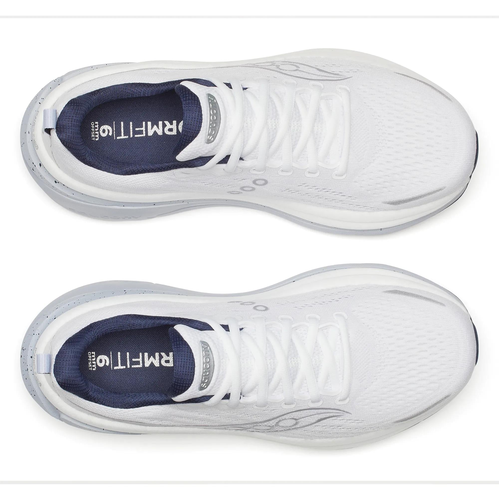 Saucony Men's Hurricane 25 White | Navy