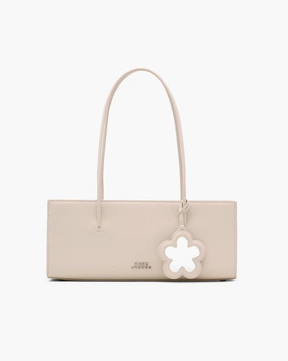 Marc Jacobs The Glam Mirror Satchel Cotton White