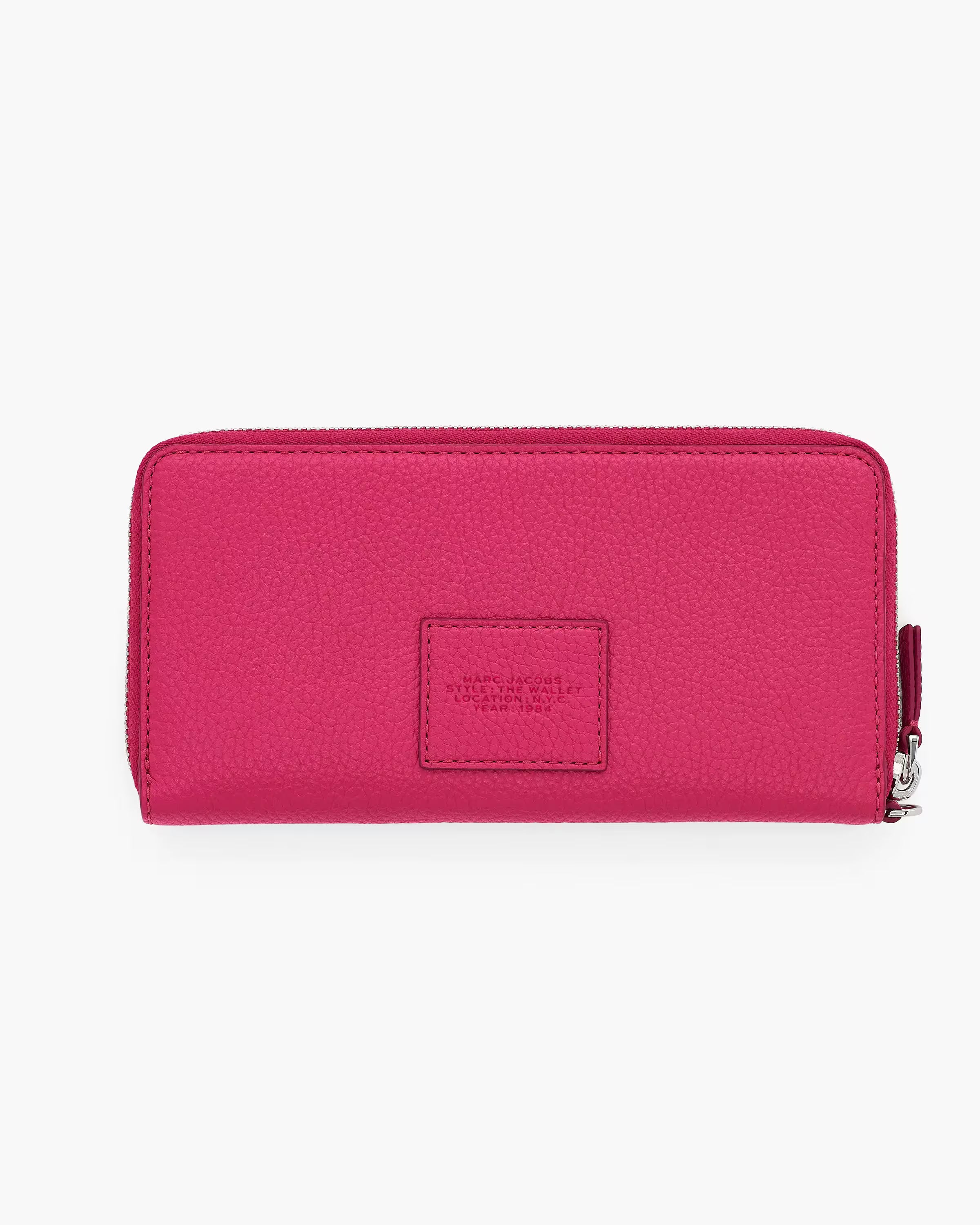 Marc Jacobs The Leather Continental Wallet Raspberry Pink
